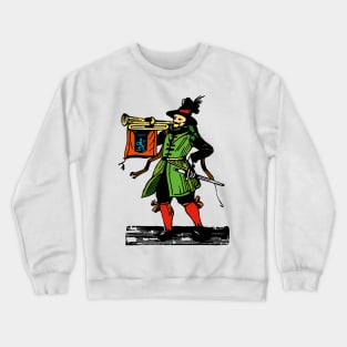 The trumpeter musician Crewneck Sweatshirt